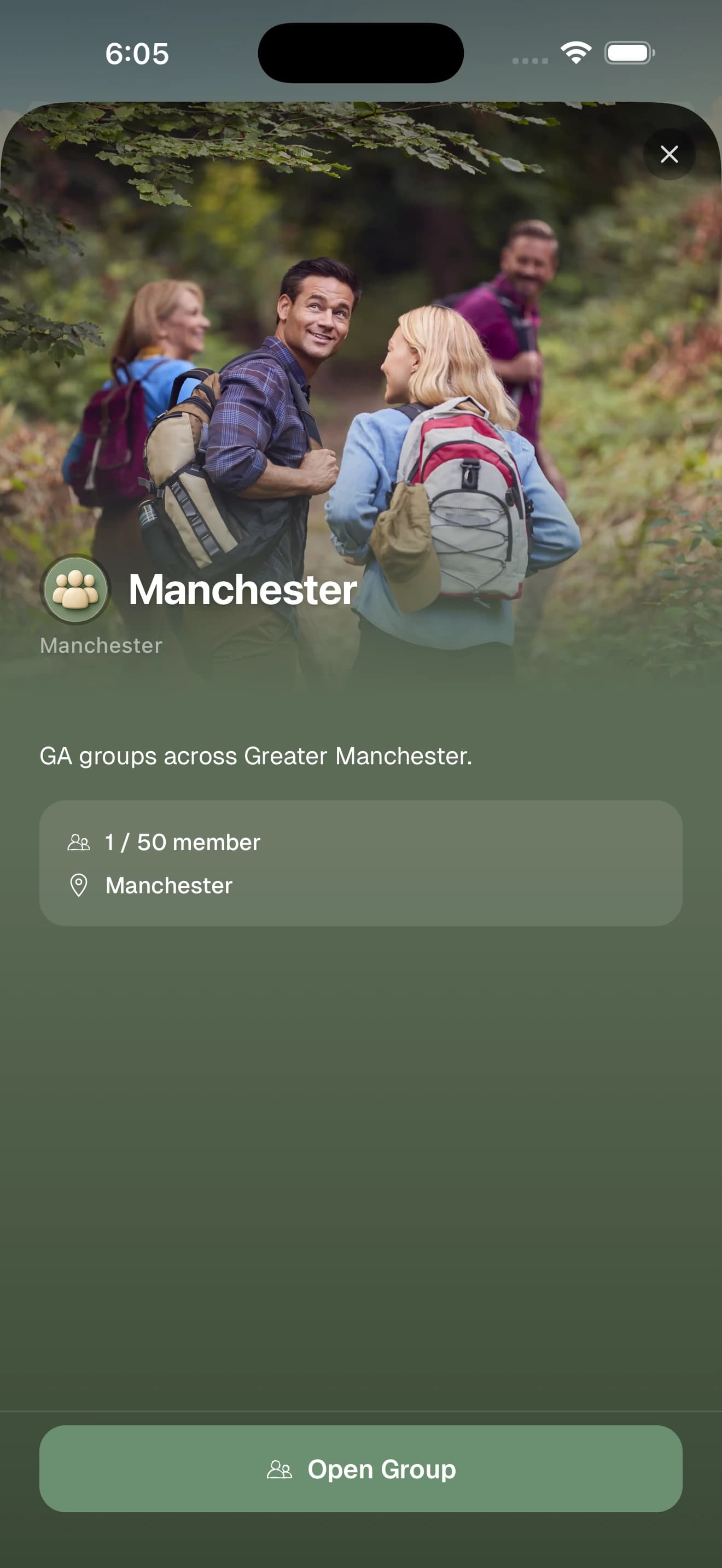 Community screen
